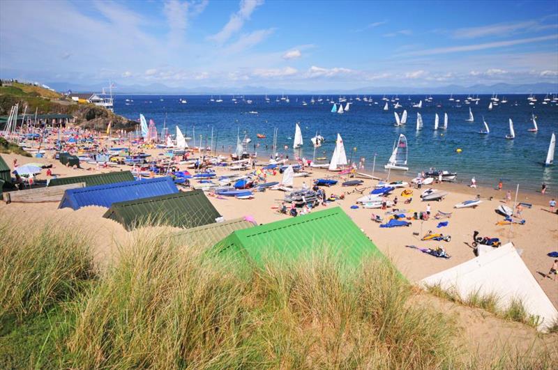 Basking in the sunshine at Abersoch photo copyright South Caernarvonshire YC taken at South Caernarvonshire Yacht Club