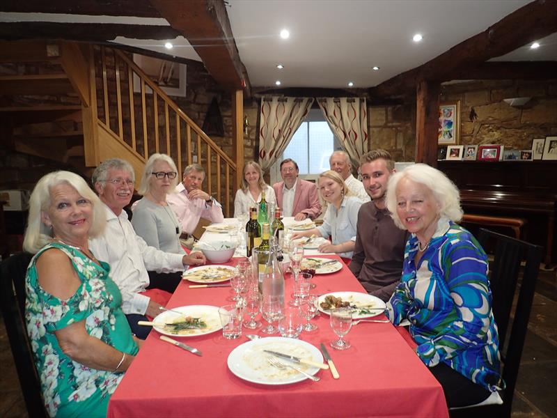 Fernhurst Books celebrates its 5th birthday with match racing and a dinner at Draycote Water photo copyright Draycote Water Sailing Club taken at Draycote Water Sailing Club