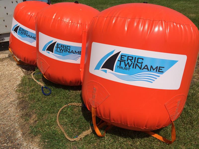 New racing buoys for Shoreham SC thanks to a Eric Twiname Trust grant photo copyright Sophie Mackley taken at Shoreham Sailing Club