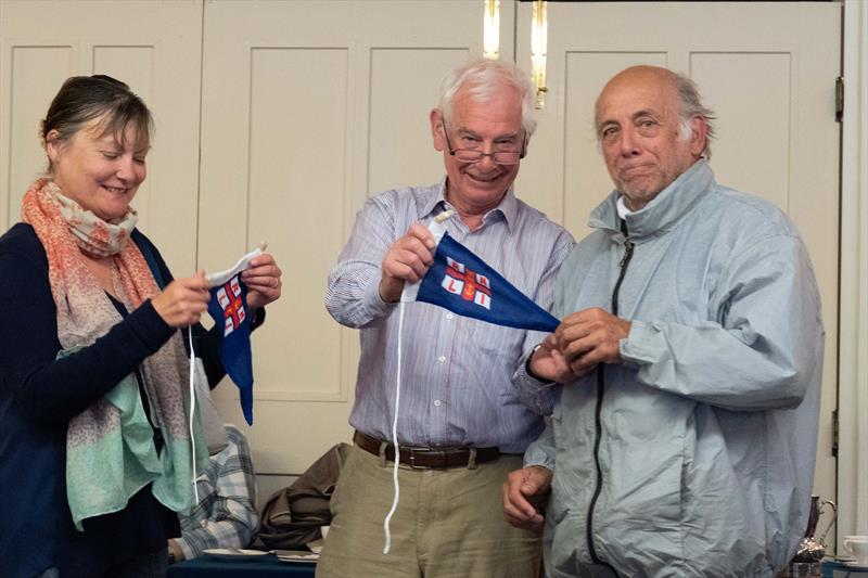 A. Jackson & F. Ewing win the RNLI Pennant at Blakeney SC photo copyright Alan Collett taken at Blakeney Sailing Club