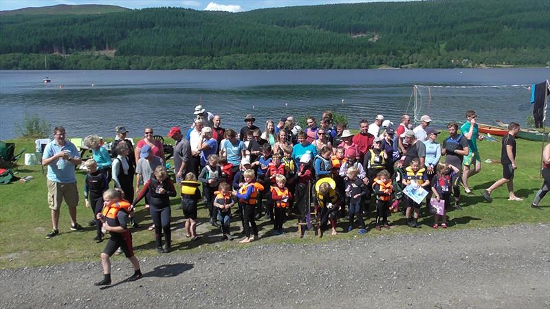 Tummer Week 2018 photo copyright Tim Clarke taken at Loch Tummel Sailing Club