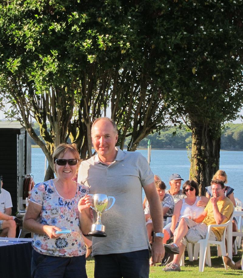 Mike & Paula Olliff, Fast Fleet winners at Chichester Yacht Club Dinghy Week 2018 - photo © Clive Norris & Helen Green