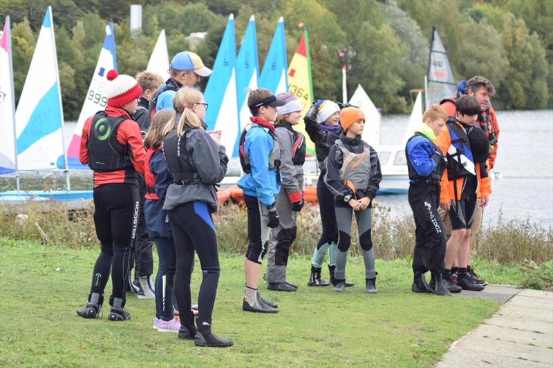 Ripon SC Junior Trophy Competitor Briefing photo copyright Gail Jackson taken at Ripon Sailing Club