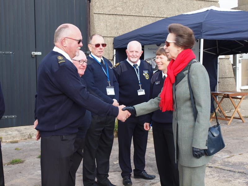 Meeting the National Coastwatch Institution Watchkeepers at the Calshot Tower photo copyright NCI taken at 