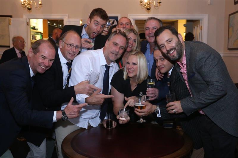 Team Cobra and their trophy at the Royal Temple Yacht Club 2018 Club Championship prize giving - photo © Chris Cox