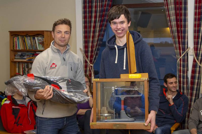 Tim Hire wins the singlehanded fleet in the Steve Nicholson Memorial Trophy 2019 photo copyright Tim Olin / www.olinphoto.co.uk taken at Northampton Sailing Club