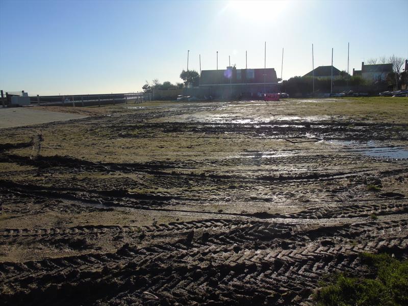 The muddy scene at Shoreham Sailing Club photo copyright SSC taken at Shoreham Sailing Club