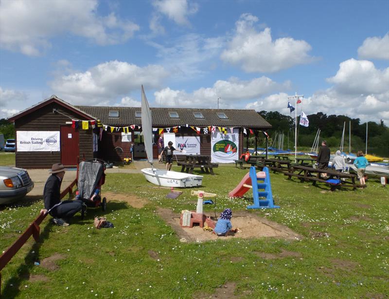 SESCA Clubhouse photo copyright Mike Steele taken at St Edmundsbury Sailing & Canoeing Association