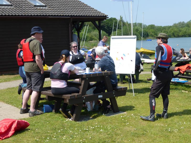 SESCA RYA Training photo copyright Mike Steele taken at St Edmundsbury Sailing & Canoeing Association