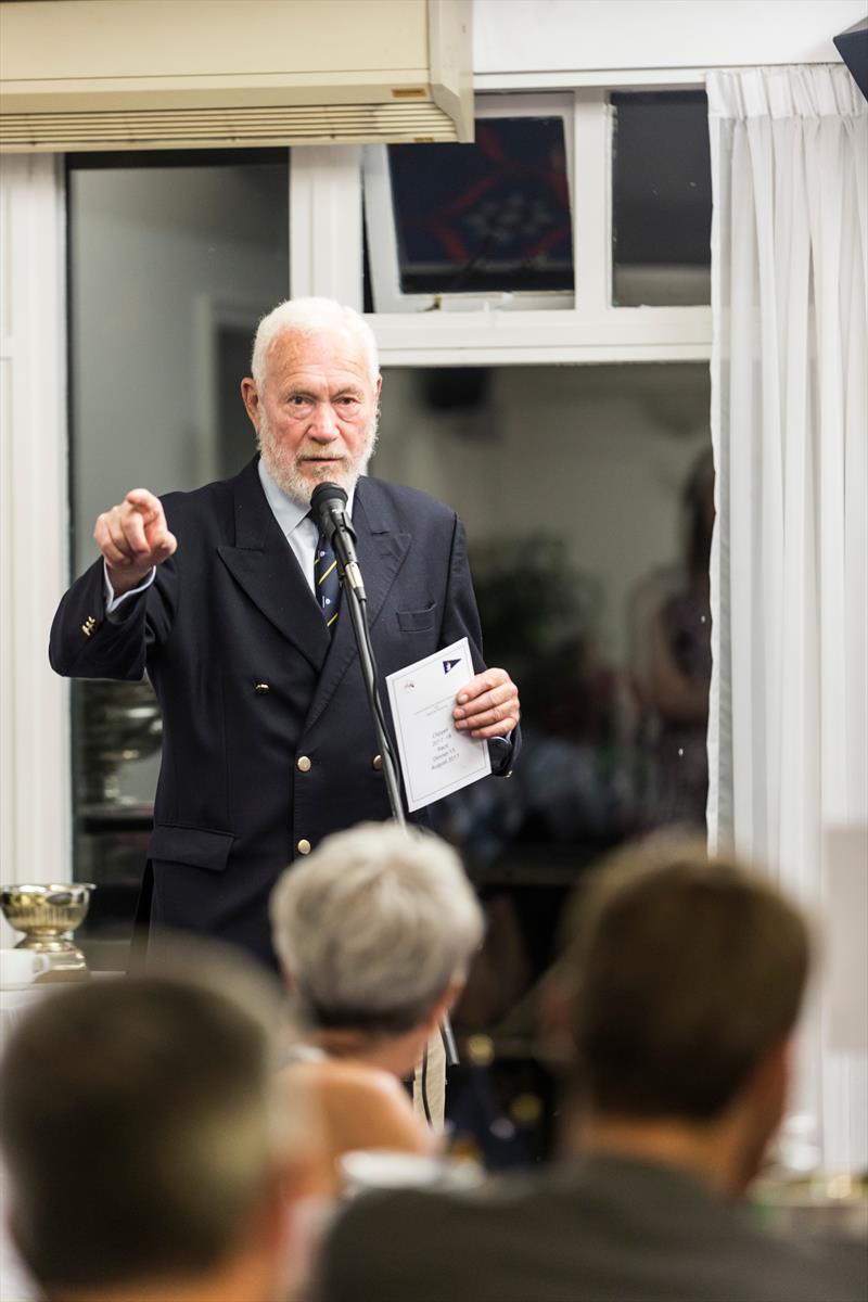 President of Liverpool Yacht Club Sir Robin Knox-Johnston photo copyright John Clarke taken at Liverpool Yacht Club