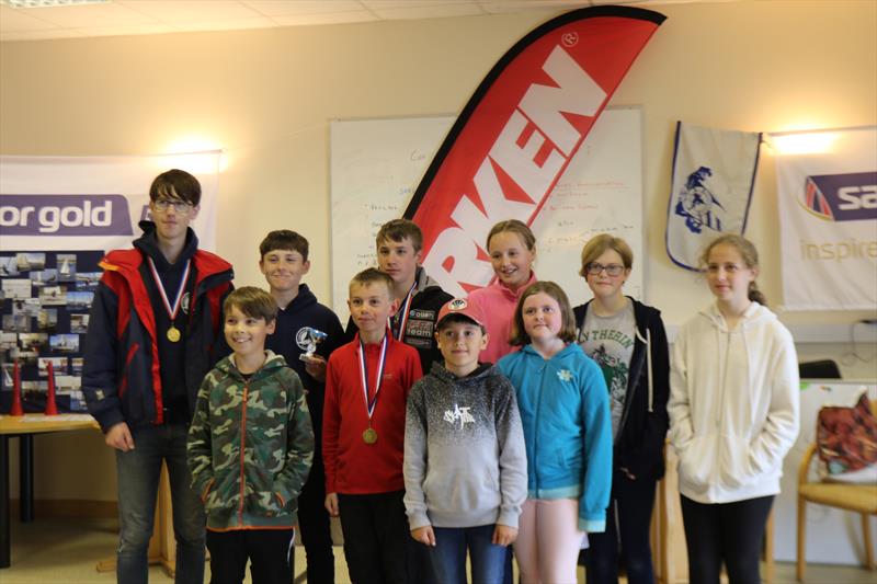 RYA North East Youth Racing Series at Covenham photo copyright Fiona Spence taken at Covenham Sailing Club