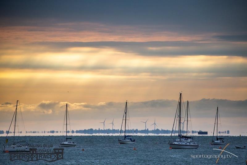 Windmills at the East Coast Piers Race 2019 - photo © Alex Irwin / www.sportography.tv