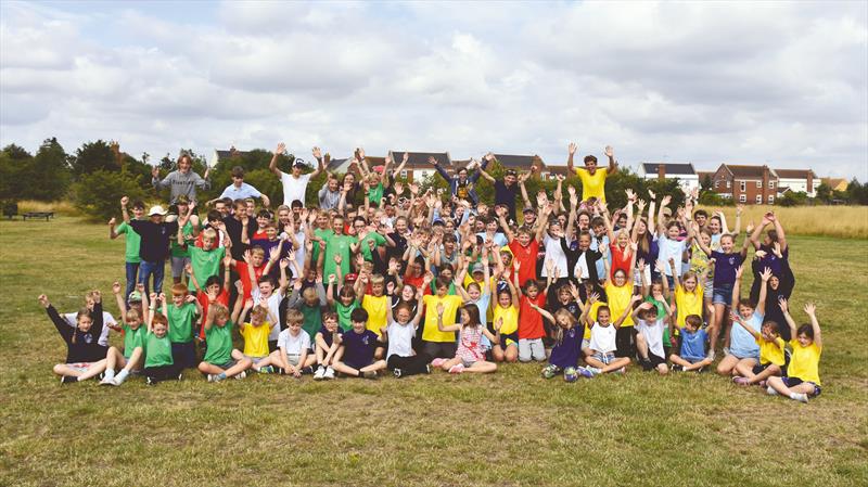 Blackwater Sailing Club Cadet Week - photo © Kate Stewart