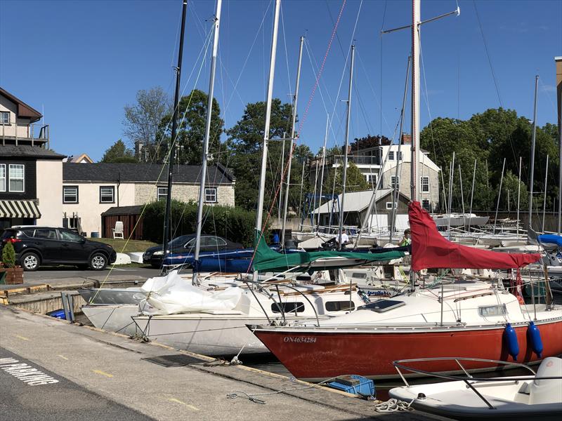 GBR Blind Sailing team in Kingston, Canada at the 2019 Blind Fleet Racing World Championships photo copyright Blind Sailing taken at Kingston Yacht Club