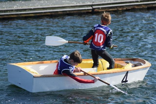 Fleet having fun during Ripon Sailing Club's Junior Trophy & Fun Day - photo © Gail Jackson
