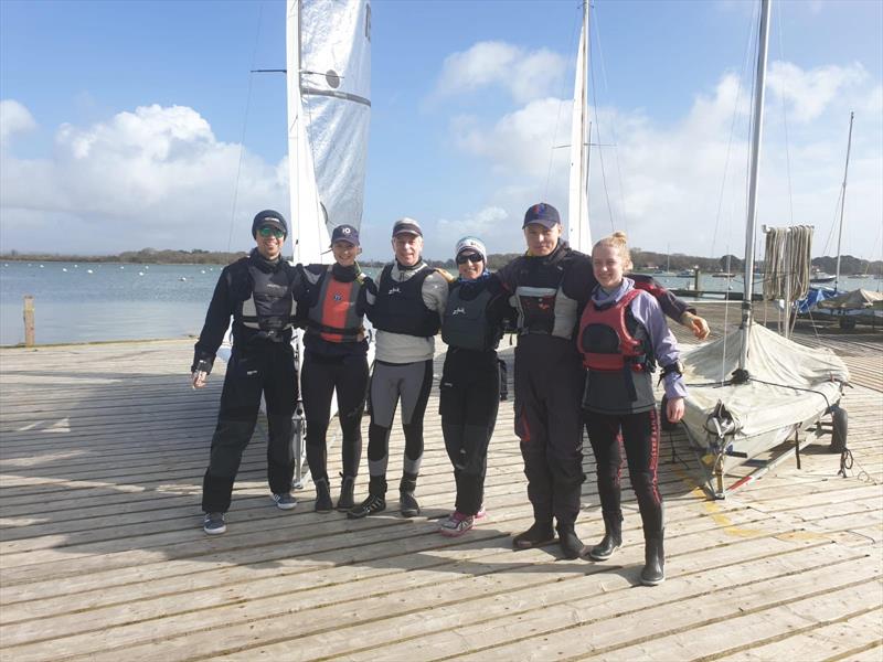 Itchenor Winter Warmer Series round 3 photo copyright George Yeoman taken at Itchenor Sailing Club