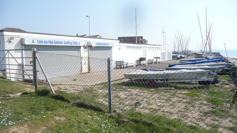 Lee-on-the-Solent Sailing Club dinghy part - photo © LoSSC