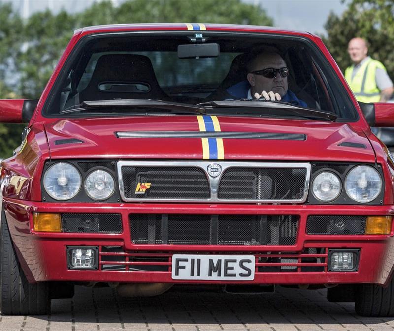 Simon 'Fumesy' Russell in his Lancia Delta Integrale photo copyright Russell family taken at 