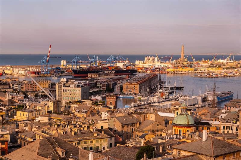Genova, Italy will host the finish of The Ocean Race Europe photo copyright Liguria Digitale 2018 taken at 
