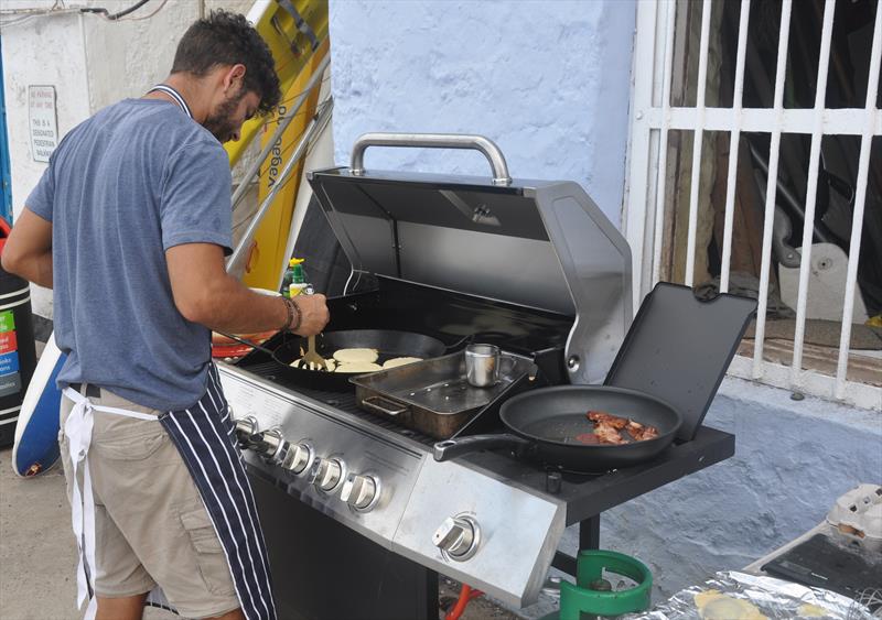 St Helena Yacht Club: James gives full concentration – consistent quality standard is essential - photo © Vince Thompson