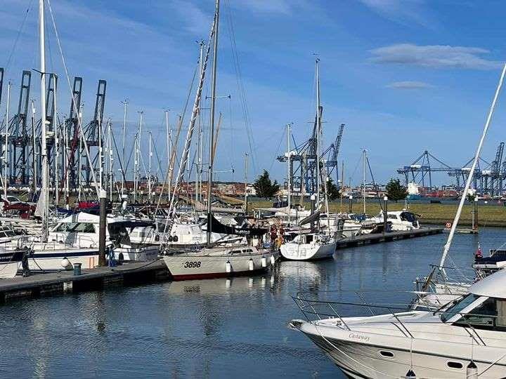 R&R at Shotley Marina after the Scarborough Yacht Club East Coast Race photo copyright SYC taken at Scarborough Yacht Club