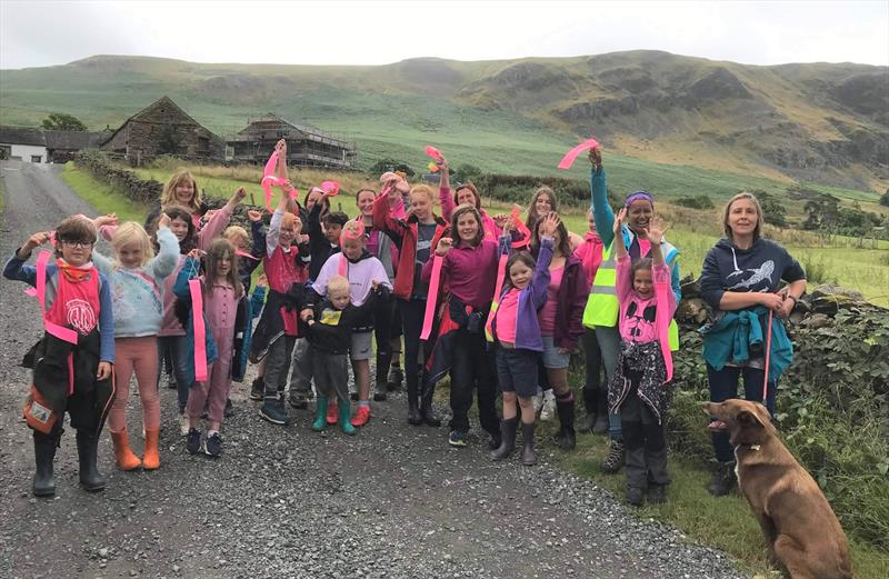 Youngsters on the Mini Three Peaks during the Ullswater Yacht Club Three Peaks Challenge - photo © Jane Warner