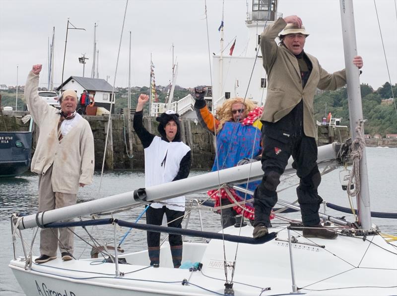 Scarborough YC Annual Regatta: A Grand Day Out dresses up for the Sailpast - photo © Chris Clark
