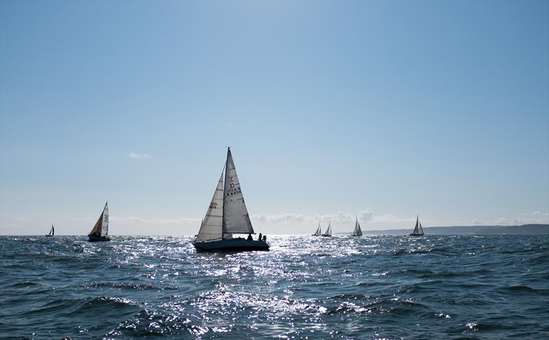 Scarborough YC Annual Regatta: The first Bay Race photo copyright Chris Clark taken at Scarborough Yacht Club