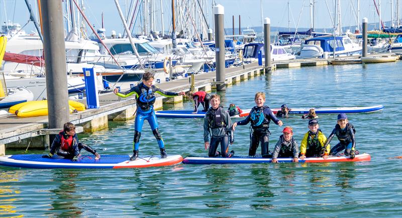 2021 RLymYC Youth Week photo copyright RLymYC taken at Royal Lymington Yacht Club