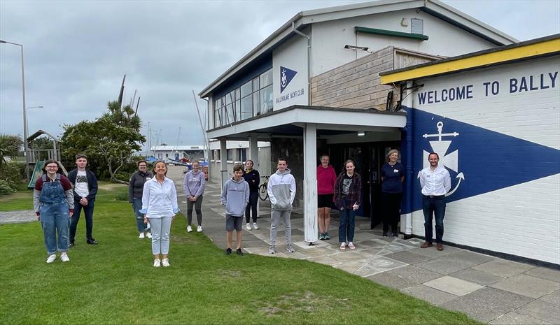 RYA Northern Ireland Youth Forum Participants and RYANI representatives photo copyright RYANI taken at Ballyholme Yacht Club