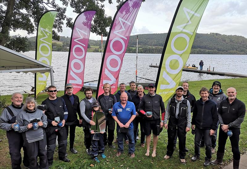 VOOM Keelboat Weekend prizewinners photo copyright Sue Giles taken at Ullswater Yacht Club