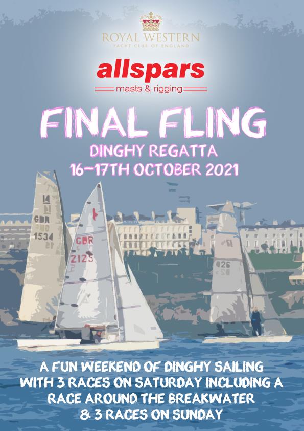 Allspars Final Fling Regatta photo copyright RWYC taken at Royal Western Yacht Club, England