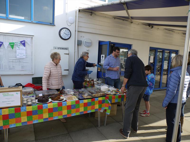 Macmillan cakes during the Dyer Cup at Blackwater photo copyright Peter Gould taken at Blackwater Sailing Club