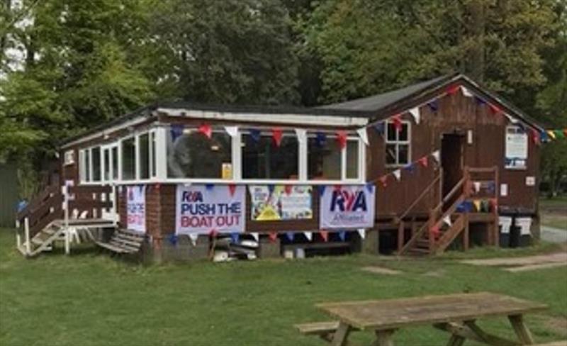 Shropshire SC's old wooden clubhouse photo copyright Shropshire SC taken at Shropshire Sailing Club