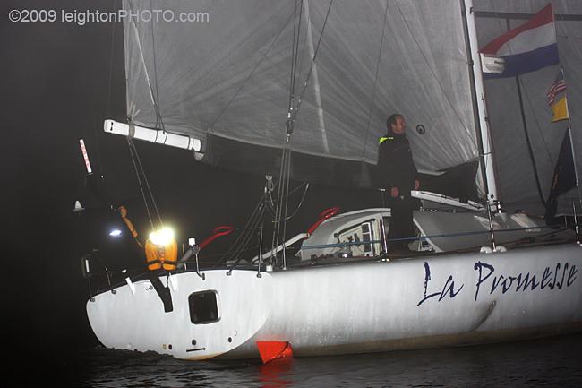 JanKees Lampe's wins the OSTAR 2009 in his yacht La Promesse photo copyright Peter Taylor taken at 