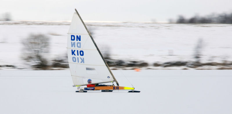 ice yachting