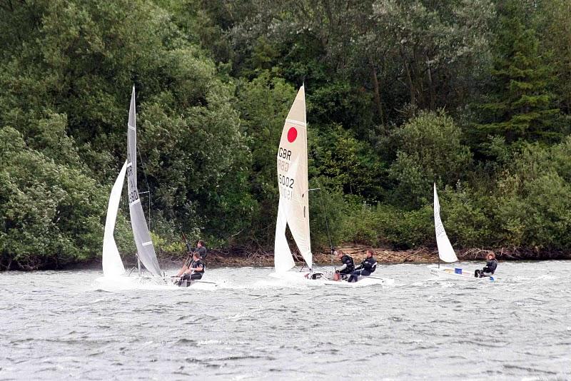 Racing in the club champs during the Summer Regatta at Staunton Harold - photo © Andy Foskett