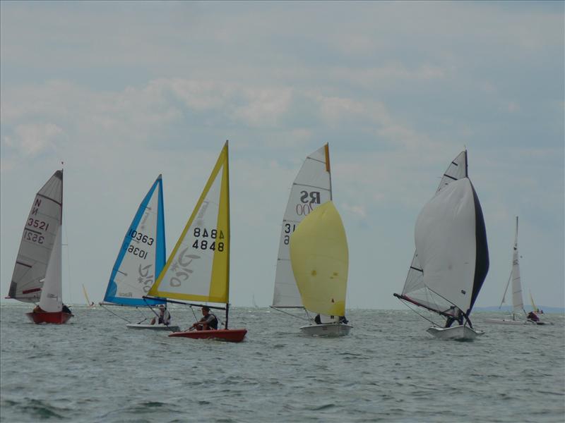 Cowes Dinghy Week at Gurnard Sailing Club