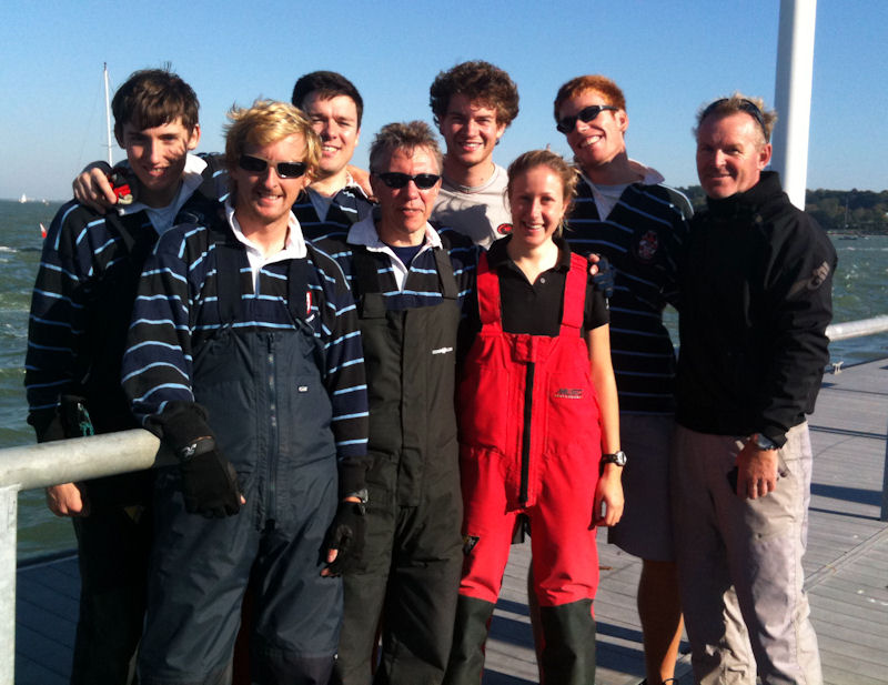 Arrow Trophy Dulwich College crew: Alastair Capon, Chris Savage, Oliver Light, Jason Procter, Jemima Lofts, Tom Tidbury, Campbell Flynn, Anthony Lindley photo copyright Chris Savage taken at 