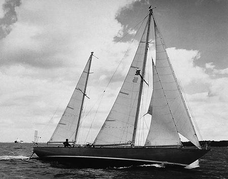 Chay Blyth's 59ft ketch British Steel photo copyright Chay Blyth Archive / PPL taken at 