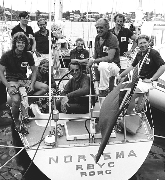 Noreyma won the 1972 Newport Bermuda race with the aid of a diver’s mask for the helmsman photo copyright Bermuda News Bureau taken at 