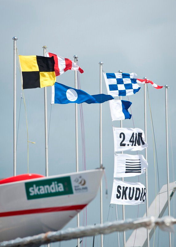 All racing cancelled on day 5 of the Skandia Sail for Gold Regatta photo copyright onEdition taken at Weymouth & Portland Sailing Academy