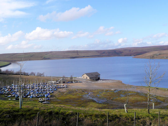 Yorkshire Dales Sailing Club at Grimwith reservoir photo copyright Phil Whitehead taken at Yorkshire Dales Sailing Club