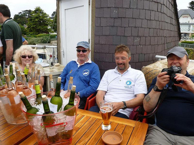 Fun in La Trinit' during the JOG BNY Mellon Challenge photo copyright JOG Racing taken at Société Nautique de La Trinité-sur-Mer