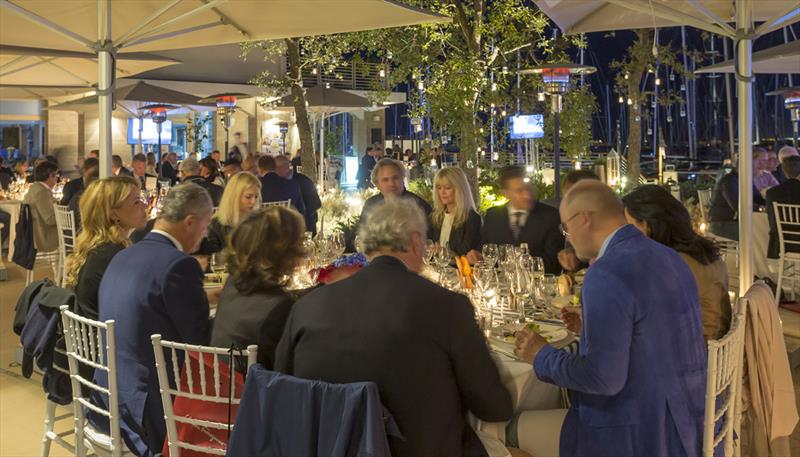 Dinner - The Nations Trophy Mediterranean League 2019 photo copyright Giulio Testa taken at Club Nautico Scarlino