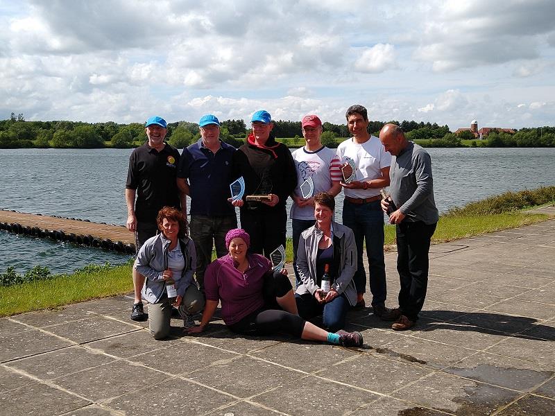 Prize Winners - RS Vareo Illuminis Inland Championship 2019 - photo © Milton Keynes Sailing Club