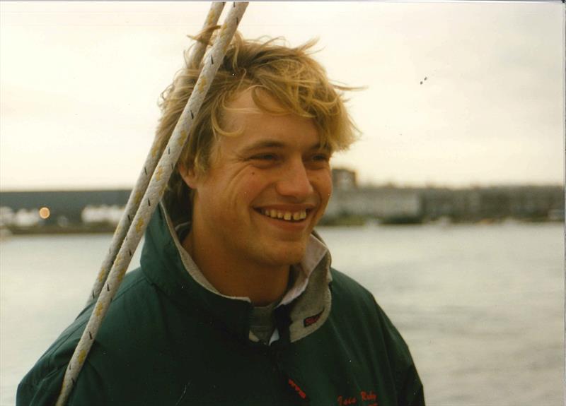 Square winning Skipper (Ariel) Alex Thomson in 1996 - photo © Clipper Race