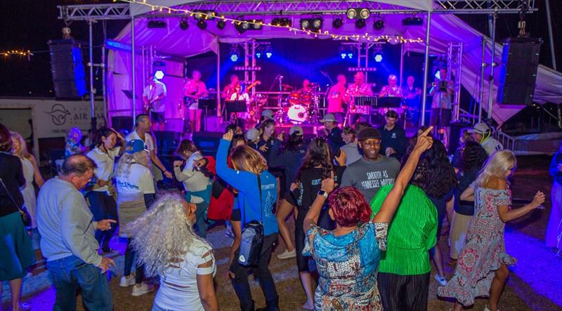 Crews rock to the music at Whitsunday Sailing Club - Airlie Beach Race Week photo copyright VAMPP Photography taken at Whitsunday Sailing Club