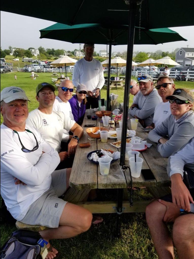 2010 Lunch at the Oar (2010) - Block Island Race Week photo copyright Impetuous taken at Storm Trysail Club