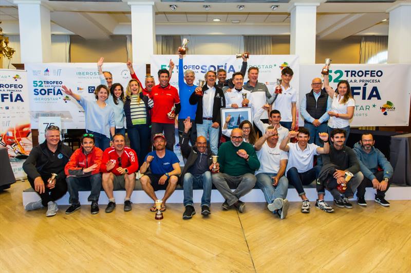 Oveall winners of the 52 Trofeo Princesa Sofía for racer-cruisers and keelboats - photo © Laura G. Guerra